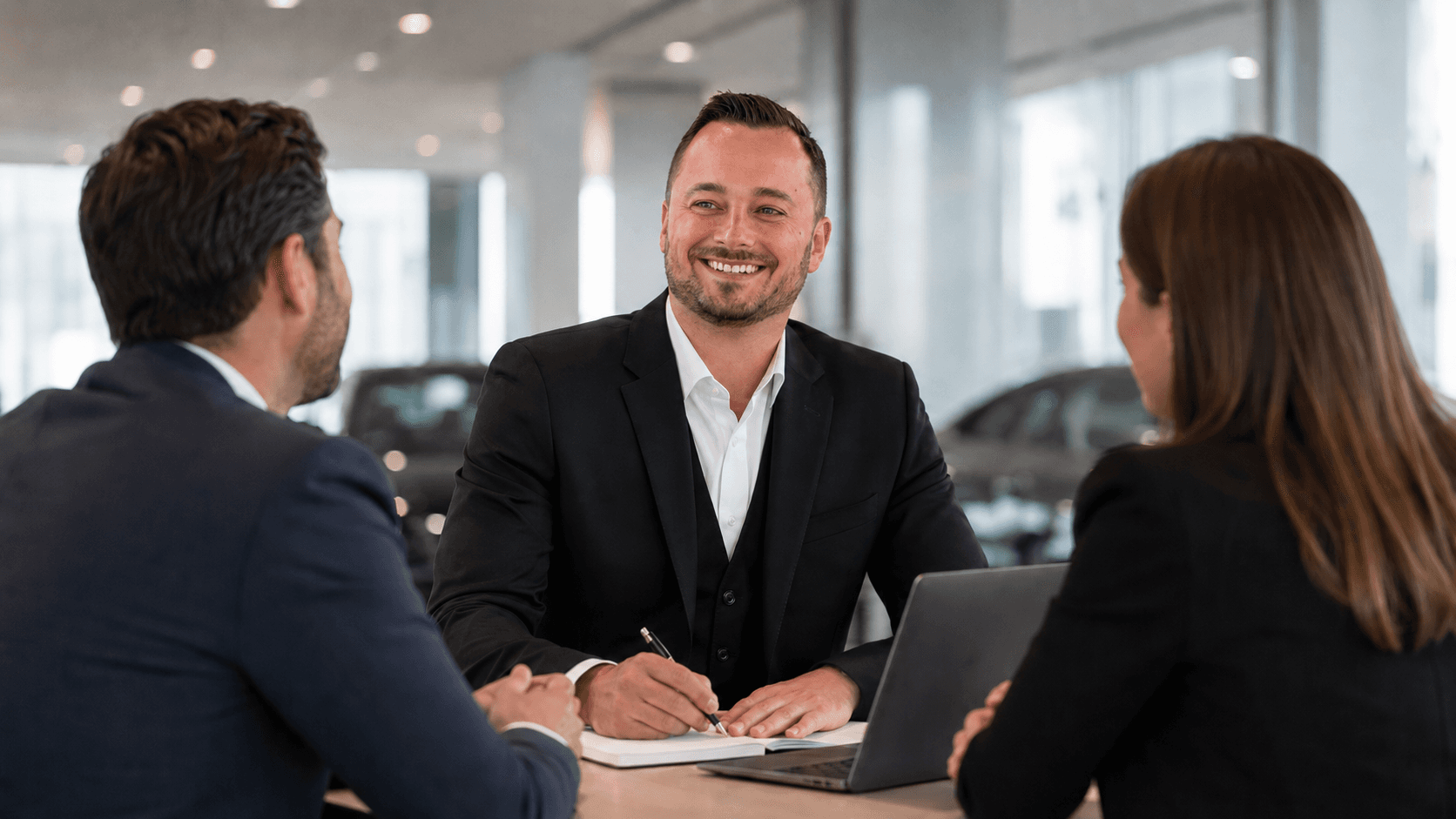 KI-Beratungsgespräch im Autohaus